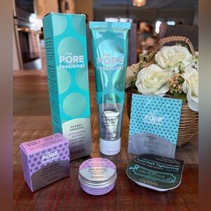 New BENEFIT POREfessional SPEEDY SMOOTH Pore Mask, DEEP RETREAT Clay Mask & MORE